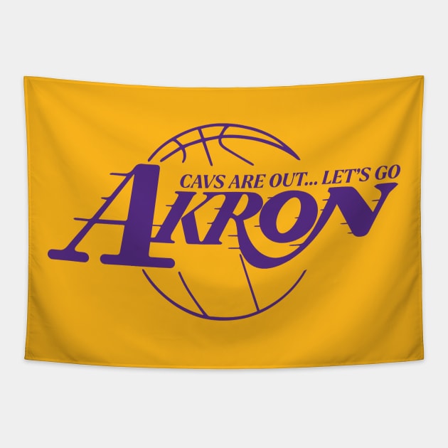 akron lakers Tapestry by SBSTN