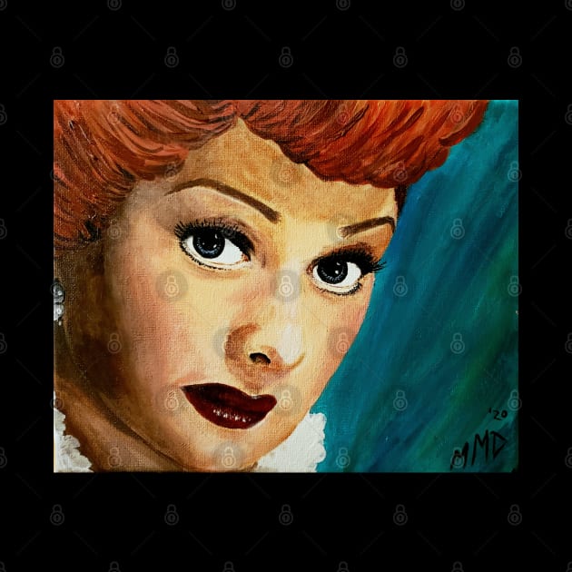 I Love Lucy Painting by MadebyMeaghan