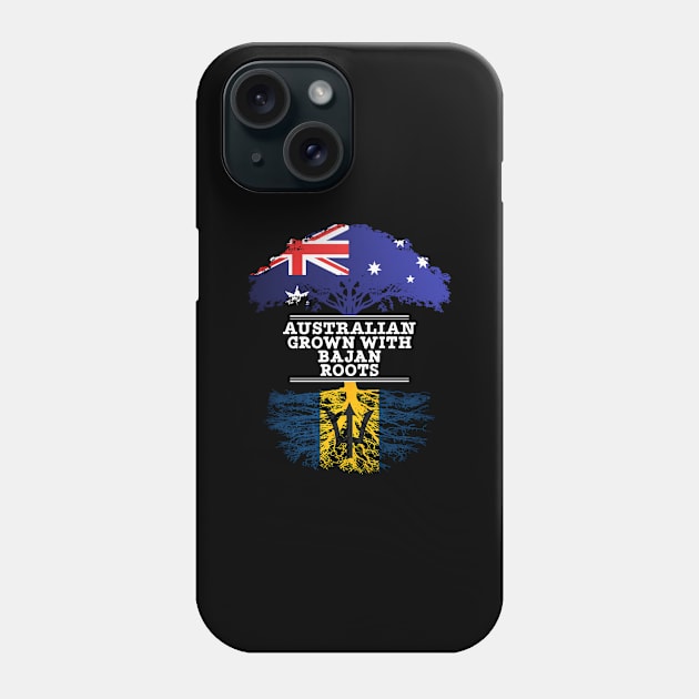 Australian Grown With Bajan Roots - Gift for Bajan With Roots From Barbados Phone Case by Country Flags