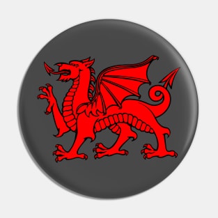 Welsh Red Dragon Flag - Pride to be Welsh Pin