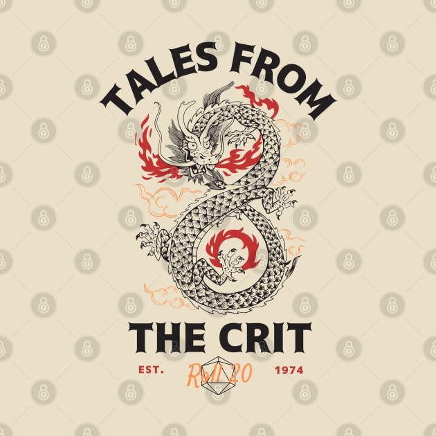 Tales from the Crit - Roll 20 Dragon by Nimrod Funk