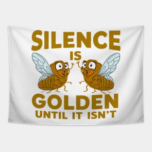 Silence Is Golden Until It Isn't Tapestry