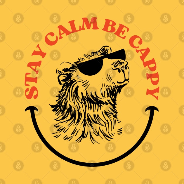 Stay Calm Be Cappy by Bruno Pires