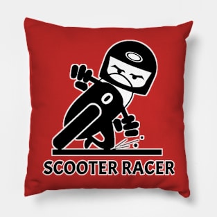 Scootereace racing Pillow