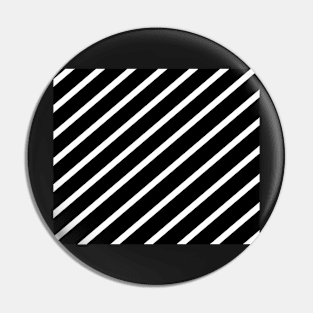 Diagonal lines - Black and white. Pin