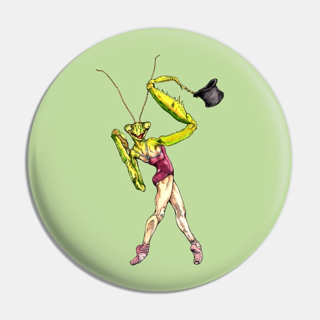 Prancing Mantis Pin by BananazGorilla