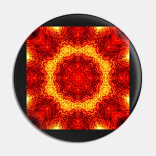 Ominous Red Kaleidoscope pattern (Seamless) 2 Pin