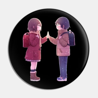 Erased Cute Kayo And Saturo Fanart! Pin