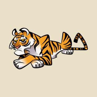Tiger Caricature T-Shirt