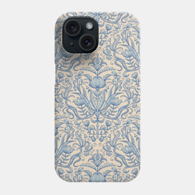 Baroque Toile Phone Case by Simplulina