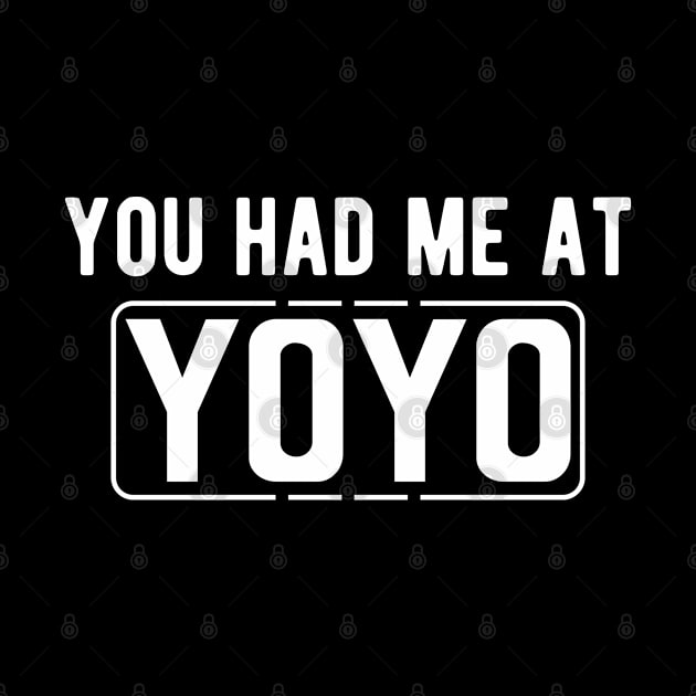 Yoyo - You had me at yoyo by KC Happy Shop