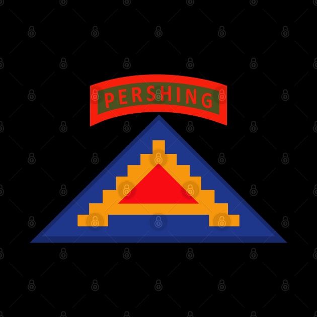 56th Artillery Brigade - 7th Army w Pershing Tab wo Txt by twix123844