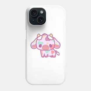 dreamy rainbow cow Phone Case