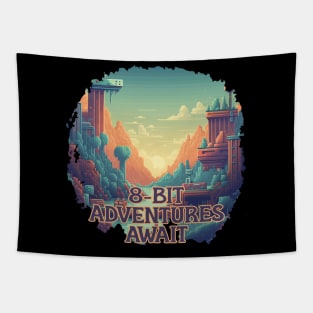 8-Bit Adventures Await Tapestry