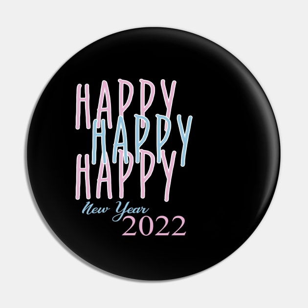 Happy New Year Holiday Pin by graficklisensick666