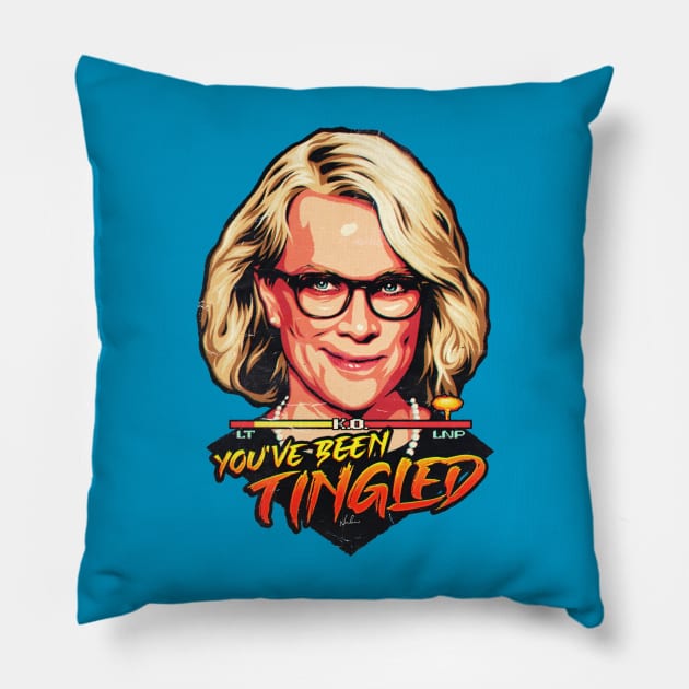 You've Been Tingled Pillow by nordacious