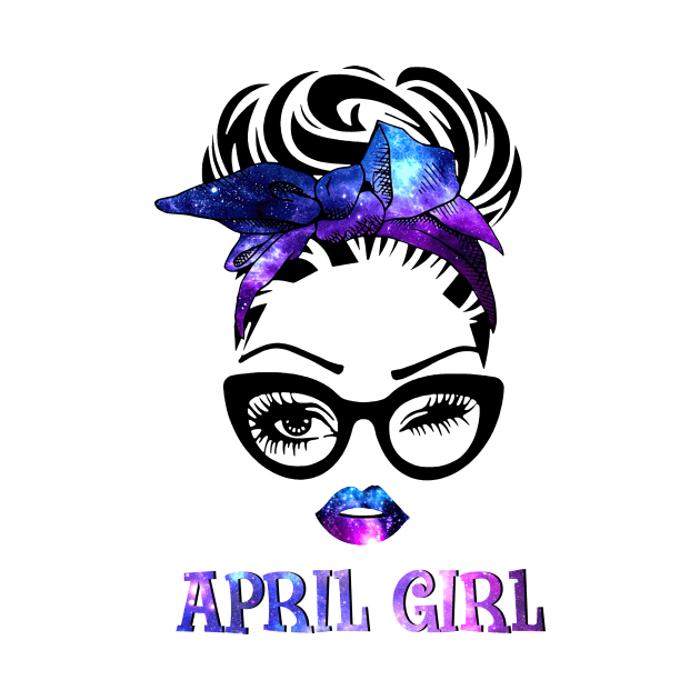 April Girl Galaxy by Vladis