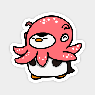 Octo Hoodsie Raspberry Magnet