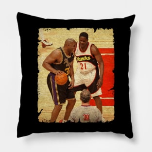 Magic Johnson vs Dominique Wilkins Pillow