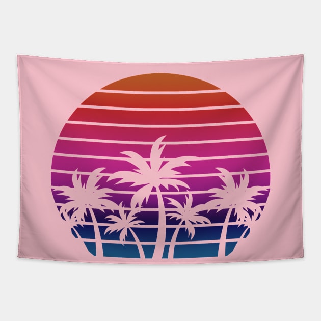 Palm tree Tapestry by Houseofwinning