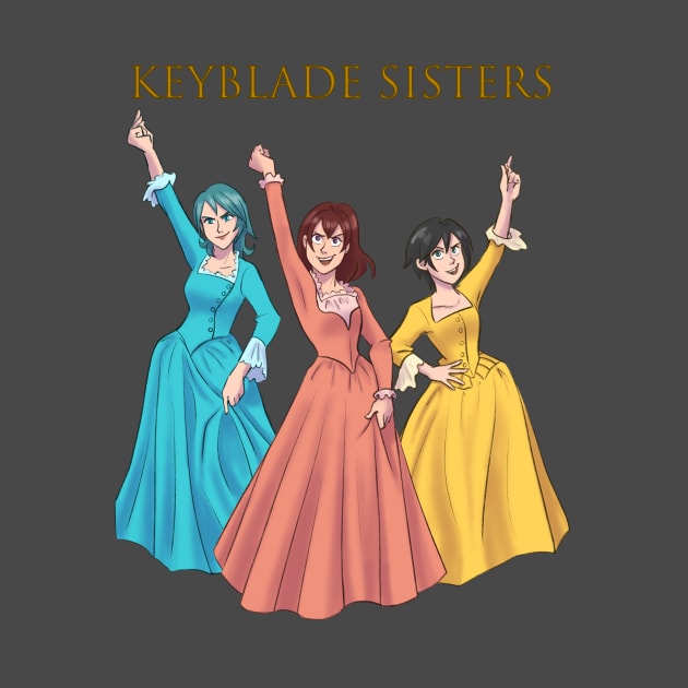 Keyblade Sisters by ImaginativeJoy