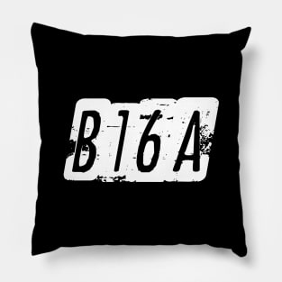 B16A (Black) Pillow
