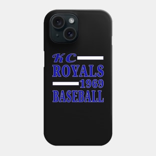 KC Royals Baseball 1969 Classic Phone Case