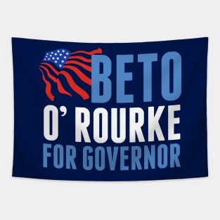 Beto O'Rourke for Texas Governor 2022 Tapestry