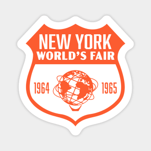 1964 1965 New York World's Fair Shield Magnet