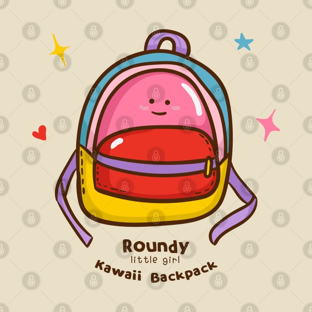 Kawaii Backpack by Ginkchatart