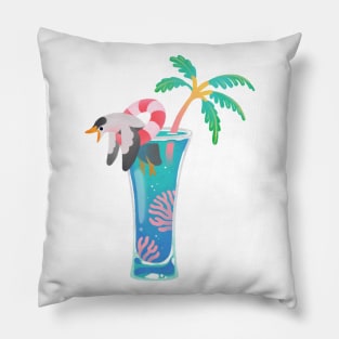 Summer cocktail2 Pillow