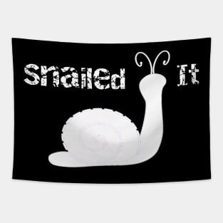 Snailed It Tapestry