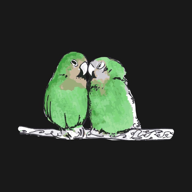 Love birds by drknice