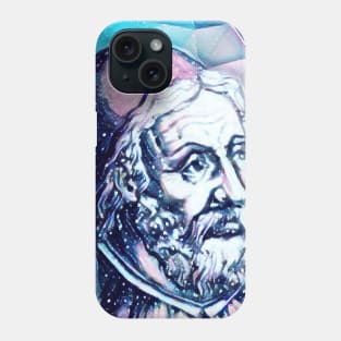 Al Tabari Snowy Portrait | Al Tabari Artwork 13 Phone Case