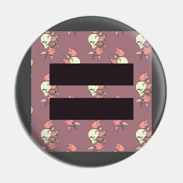 Floral Equality Shirt 3 Pin by silversurfer2000