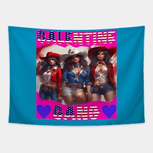 Galentine gang group Tapestry