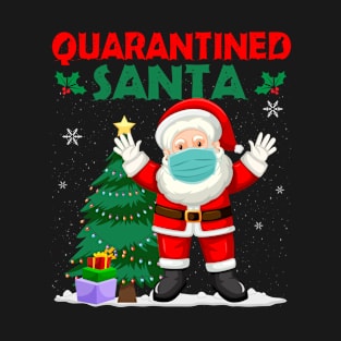 Funny Quarantined Santa T-Shirt