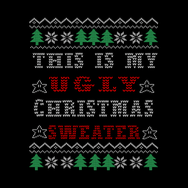 funny ugly christmas sweater by awesomeshirts