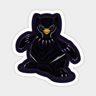 Black Panther Penguin Mashup Magnet