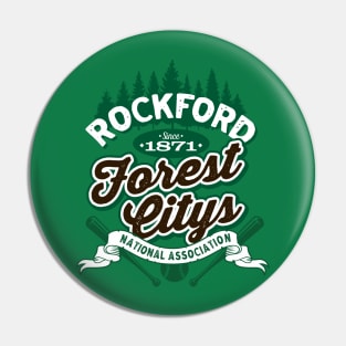 Rockford Forest Citys Pin