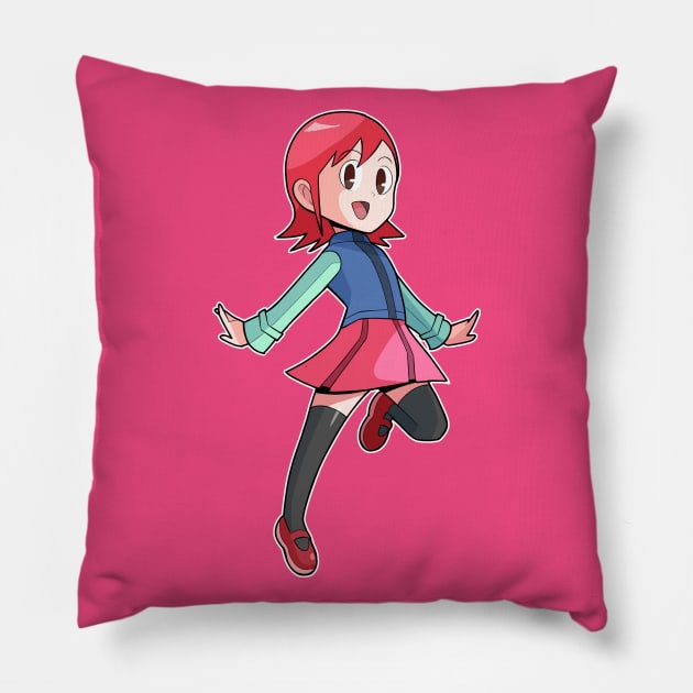 Mini Mayl Sakurai Pillow by StaticBlu