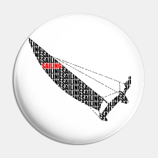 Catamaran sailing Pin