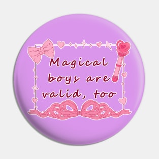 Magical Boys - Pink Pin