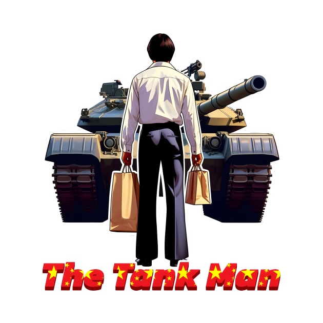 Tank Man by Rawlifegraphic