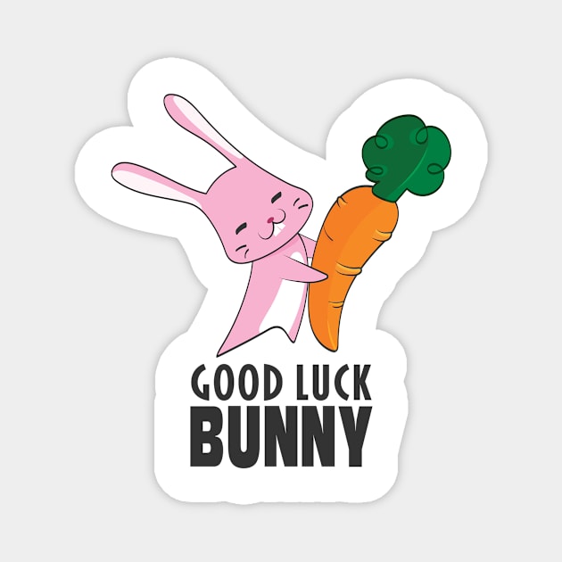 Good Luck Bunny2 Magnet by Anicue