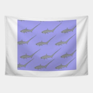 Amazing Big Eye Thresher Shark Tapestry