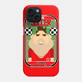 Soccer/Football Red and Black - Elrondo Fourfourtwo - Bob version Phone Case