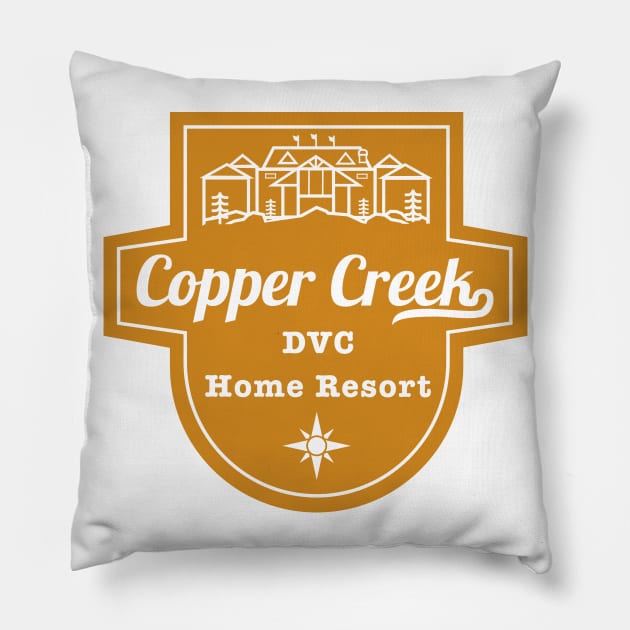 Copper Lodge Pillow by TeawithAlice