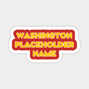 WASHINGTON FOOTBALL TEAM Magnet