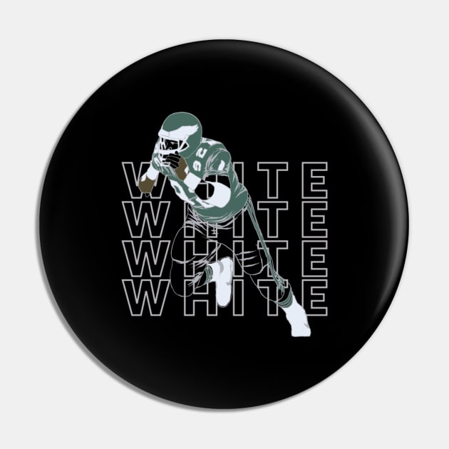 Reggie White Pin by Visualoctane 